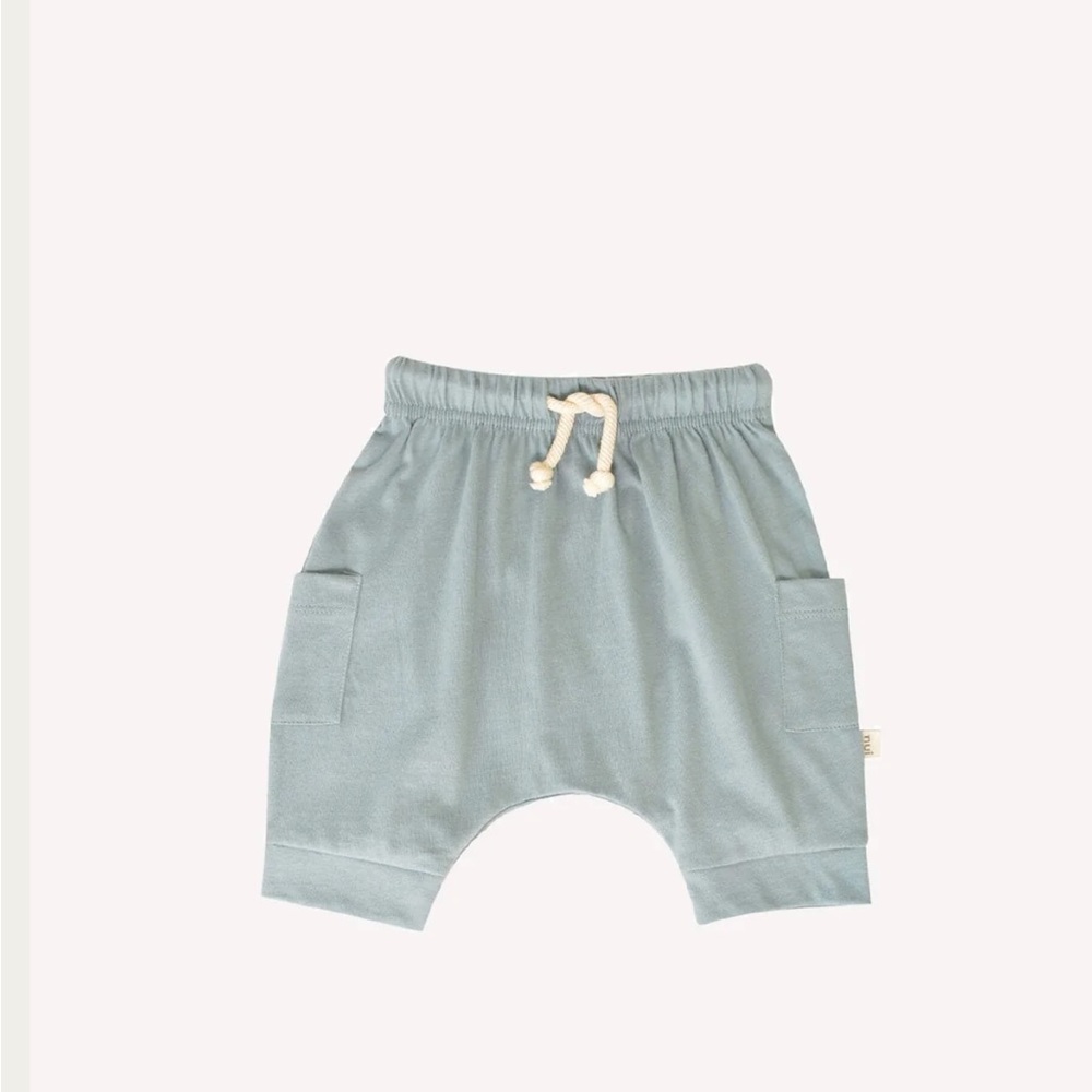 NWT Tonk Baby Shorts in Slate
